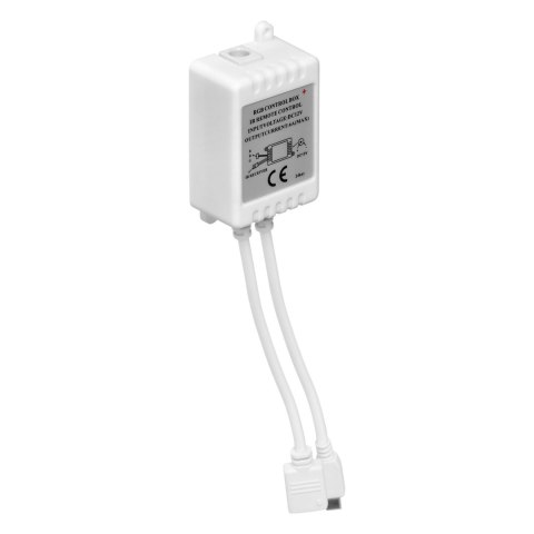 Zestaw taśma LED 12V 30L/m 100lm/m 7.2W/m IP20 RGB 5m + Sterownik RGB + Zasilacz 12V