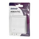 Łącznik schodowy n/t AQUATIC, IP44, biały