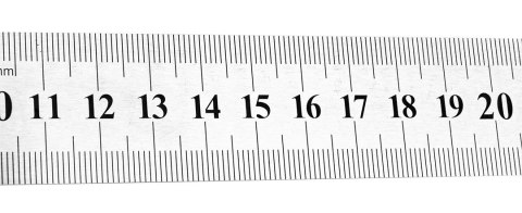 Przymiar liniowy 100 cm, stal nierdzewna