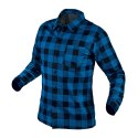 Koszula flanelowa, granatowa, rozmiar XXL