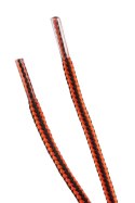 Sznurowadła do butów roboczych 120cm, pomarańczowo-czarne