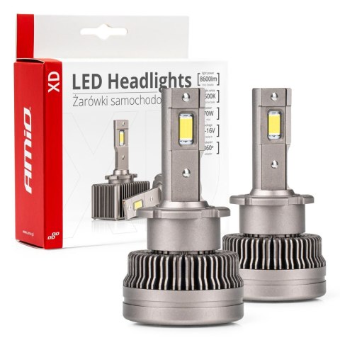 Żarówki żarniki led seria xd d4s d4r 6500k canbus amio-03313