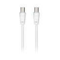 Kabel TV - VIDEO biały 1,8m