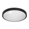 SELENE plafon 2xE27, max. 2x15W, IP54, czarny