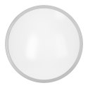 SELENE plafon 2xE27, max. 2x15W, IP54, szary