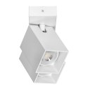 KUBAR SP 2, oprawa ścienno-sufitowa, 2xGU10, IP20, biała