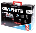 Młotowiertarka SDS+ 800W, 2.8J, walizka