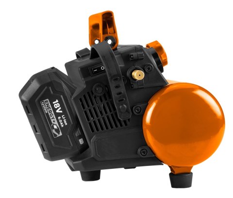 Kompresor akumulatorowy Energy+ 18V, 8 bar, 3.8 l, bez akumulatora