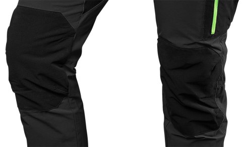 Spodnie robocze PREMIUM,4 way stretch, czarne, rozmiar L