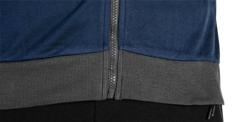 Bluza rozpinana z kapturem COMFORT, granatowa, rozmiar XXXL
