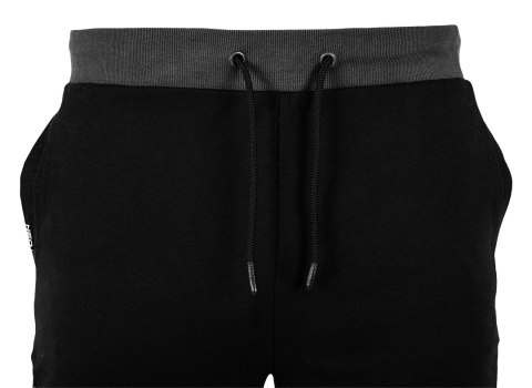 Spodnie dresowe COMFORT, szaro-czarne, rozmiar XL
