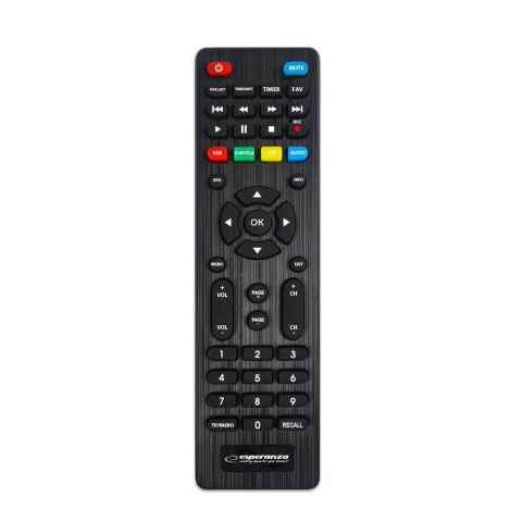 EV106R Esperanza tuner/dekoder cyfrowy dvb-t2 h.265/hevc ev106r
