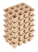 Rozsadniki torfowe małe (3x4 otwory) 16 x 12 x 4.5 cm, 5 szt.