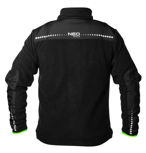 Polar roboczy PREMIUM, czarny, wzmocnienia z Cordury, rozmiar S