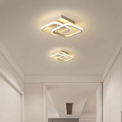 ZD117A Lampa wisząca plafon biały 22w