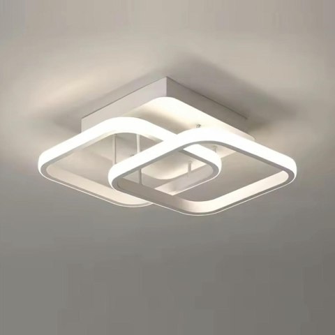 ZD117A Lampa wisząca plafon biały 22w