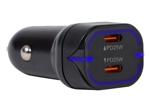 75-779# Ładowarka samochodowa g 50b 2x usb-c 50w