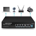 ENS107 Esperanza switch 6-portowy poe 10/100/1000 65w goliath