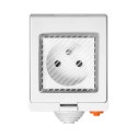 Gniazdo natynkowe IP55 Tuya Smart Wi-Fi