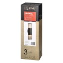 PEONIA oprawa ogrodowa, 2xE27, max. 2x15W, IP54, czarna