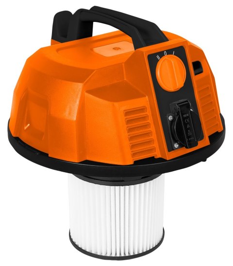 Odkurzacz przemysłowy 1600W, zbiornik 35 L