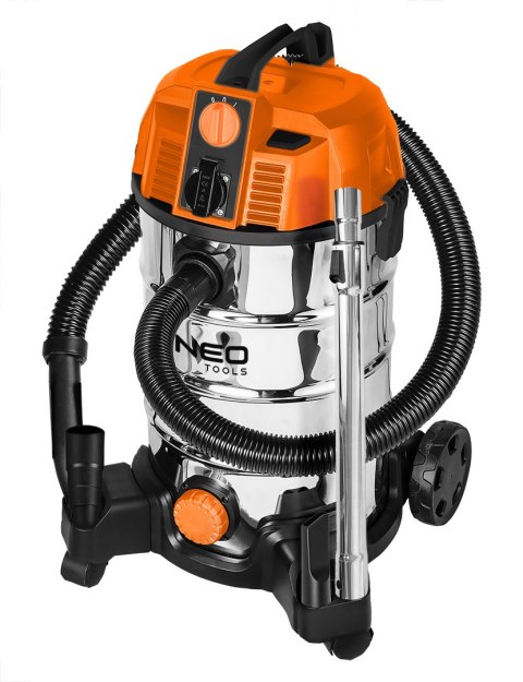Odkurzacz przemysłowy 1600W, zbiornik 35 L