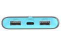 Power bank TRACER EnerGo 10000mAh gray/blue