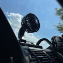 Wentylator samochodowy 12V podwójny Xtrobb 23222
