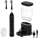 AD 2180 black Szczoteczka soniczna z irygatorem 2 w 1