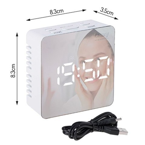 CR 1150 white Budzik led