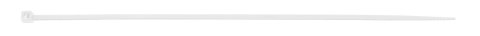 Opaski zaciskowe EXTREME 2.5 x 200 mm, białe, 100 szt.