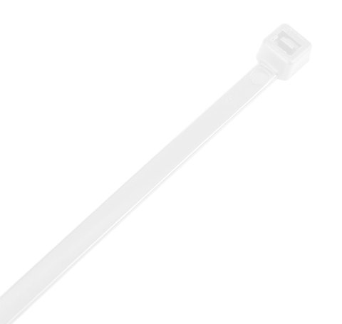 Opaski zaciskowe EXTREME 4.8 x 200 mm, białe, 100 szt.