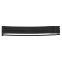 Opaski zaciskowe EXTREME 4.8 x 200 mm, czarne, 20 szt.