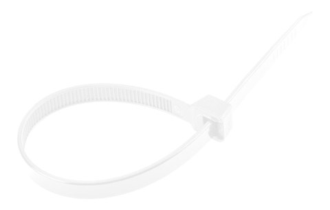 Opaski zaciskowe EXTREME 7.6 x 200 mm, białe, 50 szt.