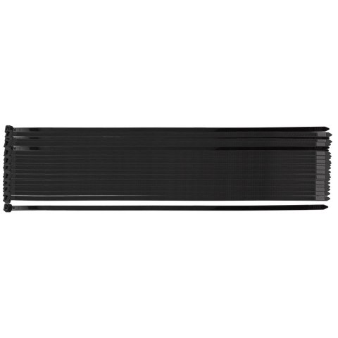 Opaski zaciskowe EXTREME 9.0 x 450 mm, czarne, 50 szt.