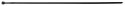 Opaski zaciskowe EXTREME 9.0 x 550 mm, czarne, 50 szt.
