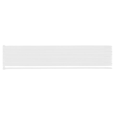 Opaski zaciskowe EXTREME 12 x 700 mm, białe, 50 szt.