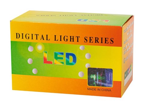 70-297# Girlanda ogrodowa żarówki 12 led 230v gs-02`