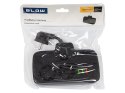 98-233# Rozgałęźnik ps-310u 3-gniazda 3xusb 0.1m czarny 2x1mm przedłużacz`