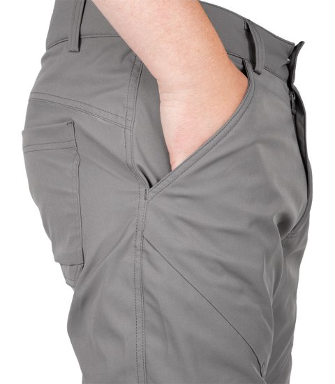 Spodnie robocze OUTDOOR, 2 way stretch, szare, rozmiar XXL