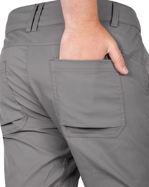 Spodnie robocze OUTDOOR, 2 way stretch, szare, rozmiar XS