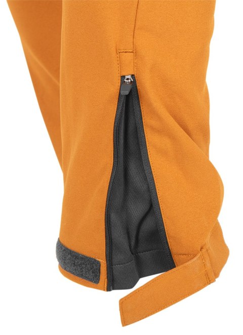 Spodnie robocze OUTDOOR, 4 way stretch, musztardowo-szare, rozmiar XXXL