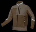 Bluza softshell OUTDOOR, beżowa, rozmiar S
