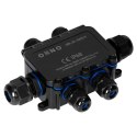 Puszka n/t HD IP68, 0,75-4,0mm? ,2 dławnice M20, 4 dławnice M16