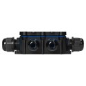 Puszka n/t HD IP68, 0,75-4,0mm? ,2 dławnice M20, 4 dławnice M16
