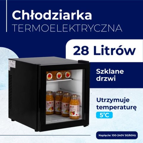 AD 8088 Chłodziarka termoelektryczna - 28 litrów