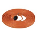 Przedłużacz ogrodowy jednogniazdowy Schuko, PVC 3x1mm?, długość 20m