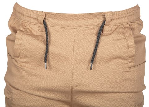 Spodnie robocze OUTDOOR, typu jogger, beżowe, rozmiar L
