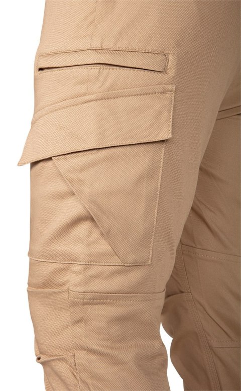 Spodnie robocze OUTDOOR, typu jogger, beżowe, rozmiar XXL