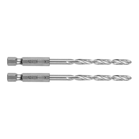 Wiertło do metalu Hex 4.5 mm, 2 szt.